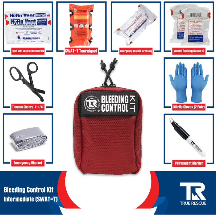 Bleeding Control Kit by True Rescue