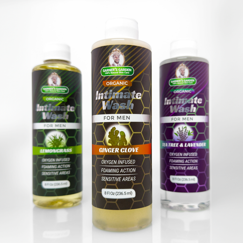 Garner's Garden Organic Intimate Wash For Men | Foaming | H₂O₂ Intimate Wash