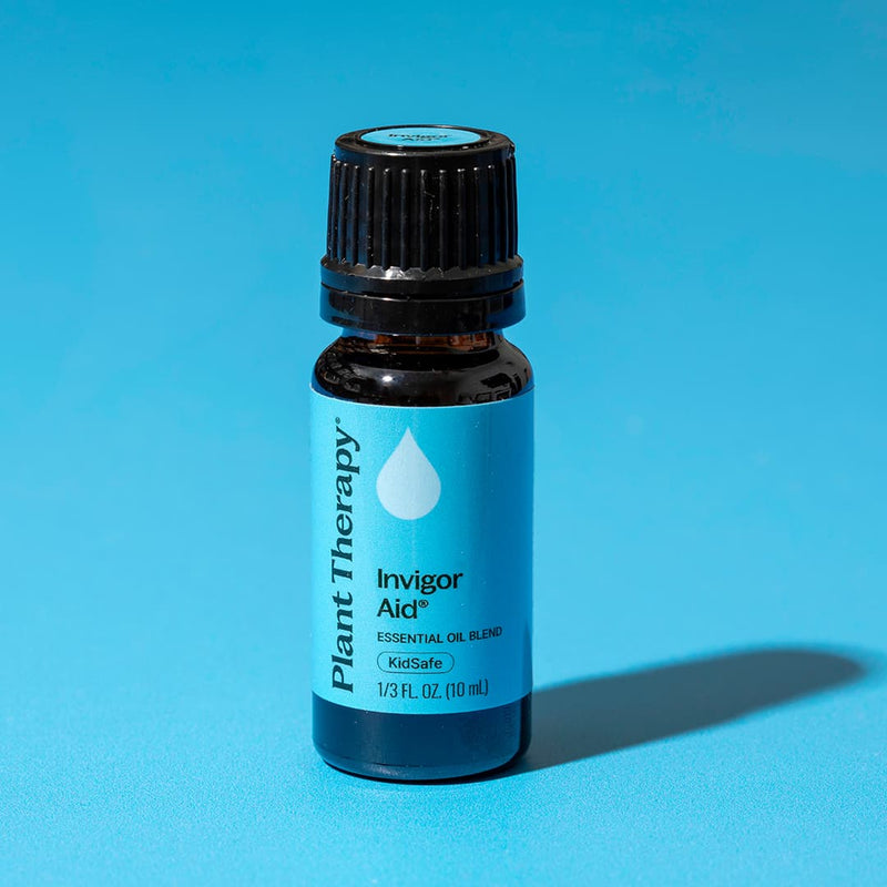 Plant Therapy Invigor Aid Essential Oil Blend Essential Oil Medium Turquoise 10 mL
