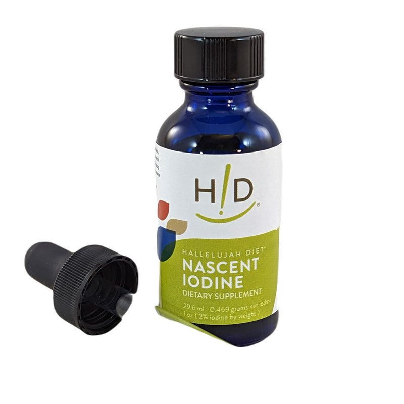 Hallelujah Diet Nascent Iodine Vitamins & Supplements