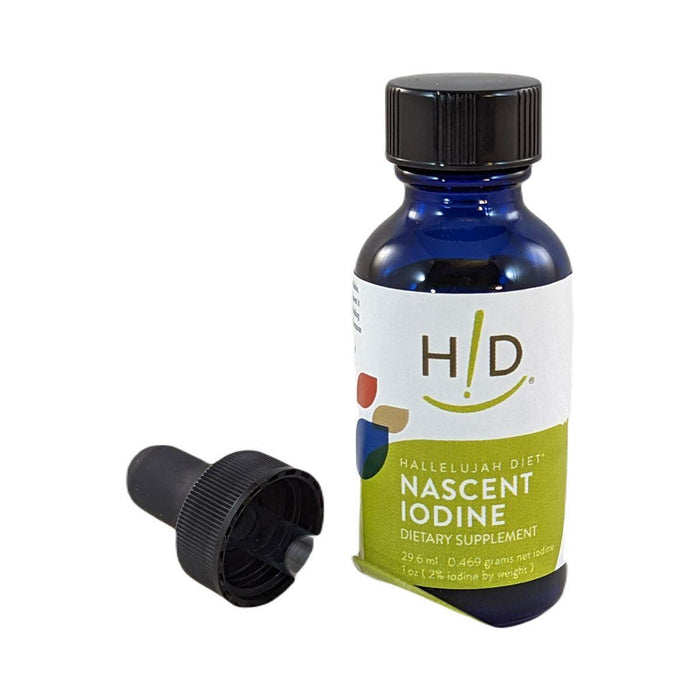 Hallelujah Diet Nascent Iodine 1oz