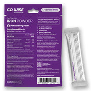 Go Wise Gentle Iron Supplement for Women and Men (No Water Needed) Iron Supplement