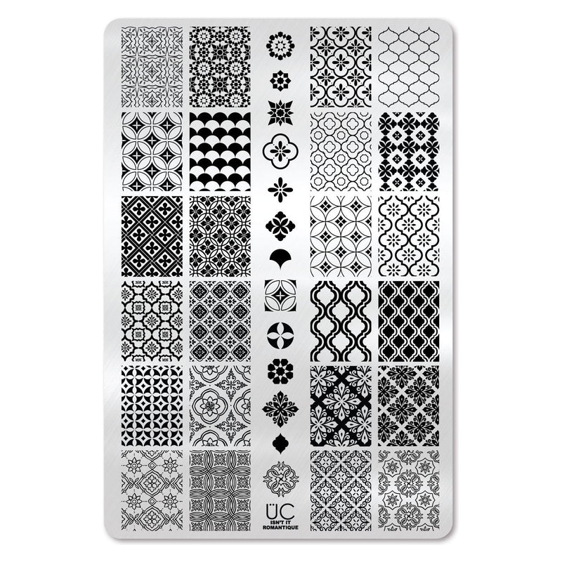 UberChic Beauty Isn't it Romantique Stamping Plate