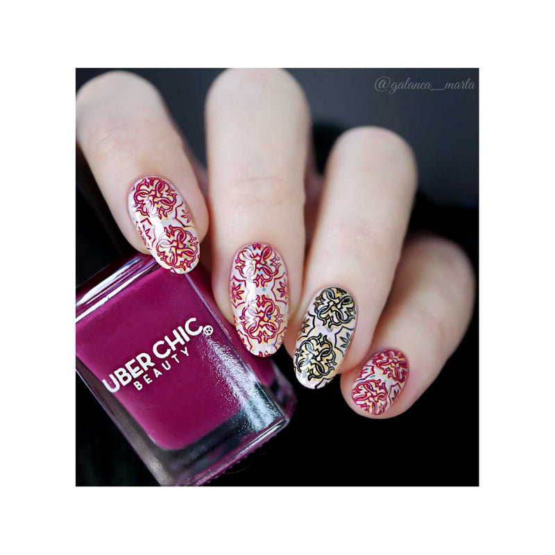 UberChic Beauty Isn't it Romantique Stamping Plate