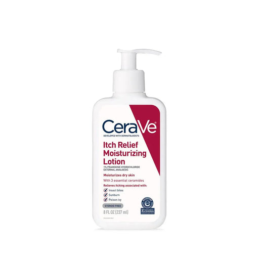 CeraVe CeraVe Itch Relief Moisturizing Lotion, 8 fl oz Lotion & Moisturizer White Smoke