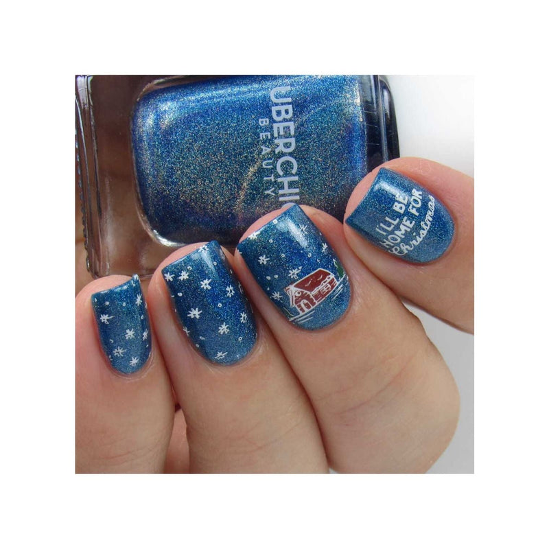 UberChic Beauty It's Beginning To Look A Lot Like Christmas (Christmas-06) Stamping Plate