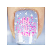 UberChic Beauty It's Beginning To Look A Lot Like Christmas (Christmas-06) Stamping Plate