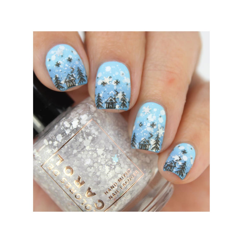 UberChic Beauty It's Beginning To Look A Lot Like Christmas (Christmas-06) Stamping Plate