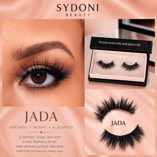 Sydoni Skincare and Beauty SYDONI "JADA" LUXURY MINK LASHES - Defined, Wispy Elevated Mink Lashes