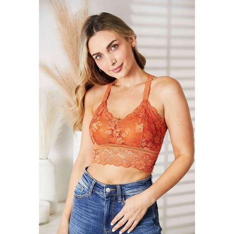 JadyK Juliette Crisscross Lace Bralette