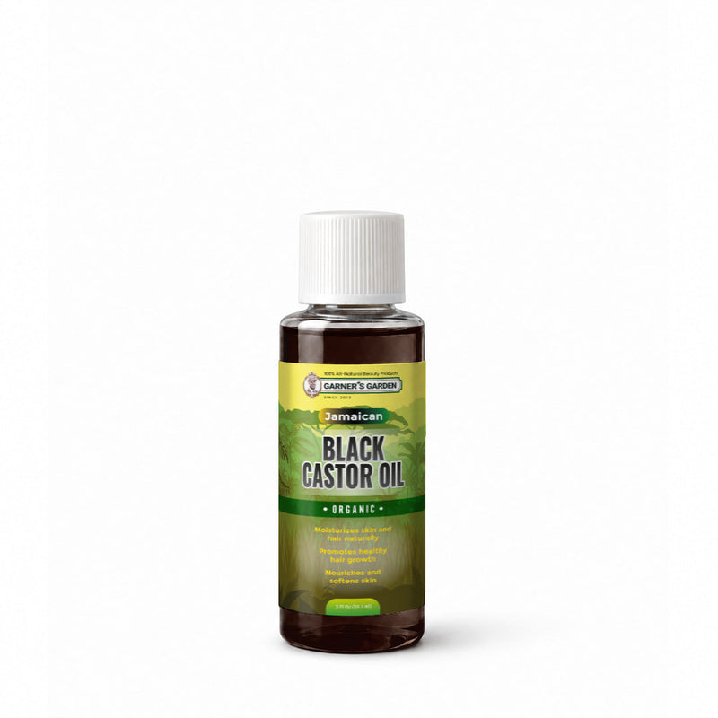 Garner's Garden Jamaican Black Castor Seed Oil | Organic Jamaican Black Castor Oil White Smoke 2oz JBCO