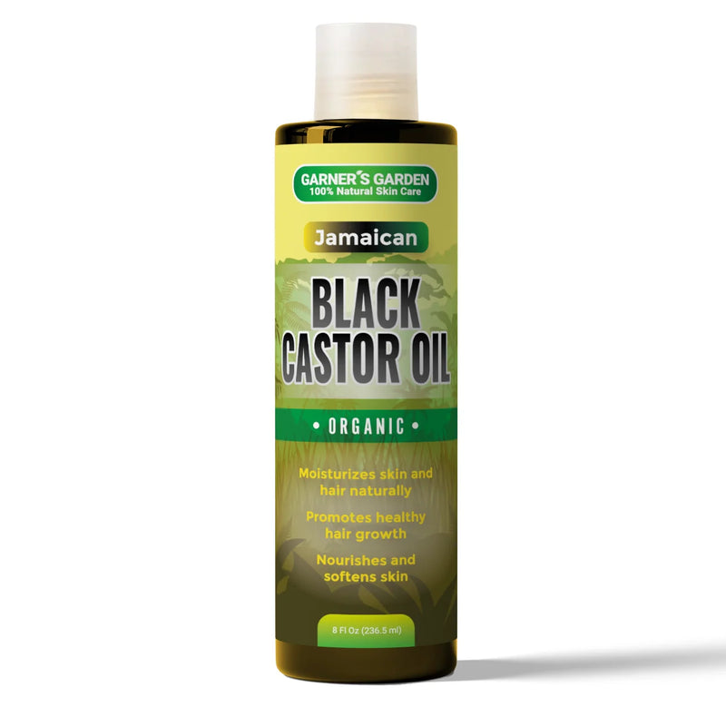 Garner's Garden Jamaican Black Castor Seed Oil | Organic Jamaican Black Castor Oil