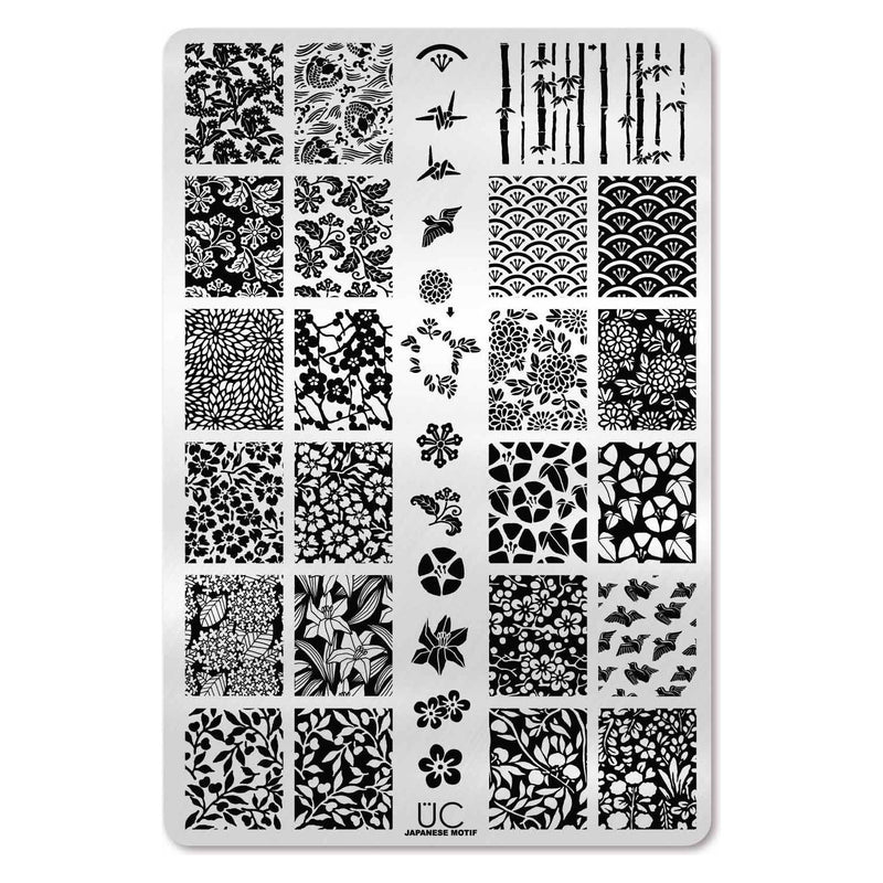 UberChic Beauty Japanese Motif Stamping Plate