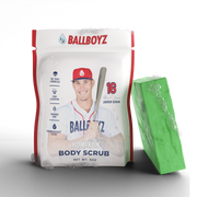 BALLBOYZ Jarren Duran Home Run Body Scrub (Light Acne)