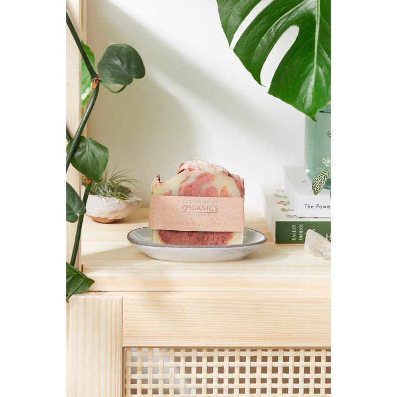 Butter Me Up Organics Jasmine, Atlas Cedar, & Pine Organic Soap Essential Oils Soap