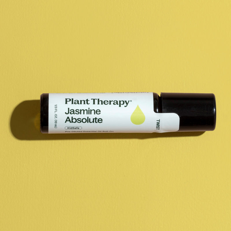 Plant Therapy Jasmine Sambac Pure Absolute Pre-Diluted Roll-On Essential Oil