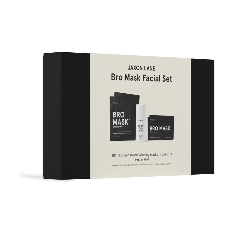 JAXON LANE Bro Mask Facial Set - Ready, Set, Glow Gift Box