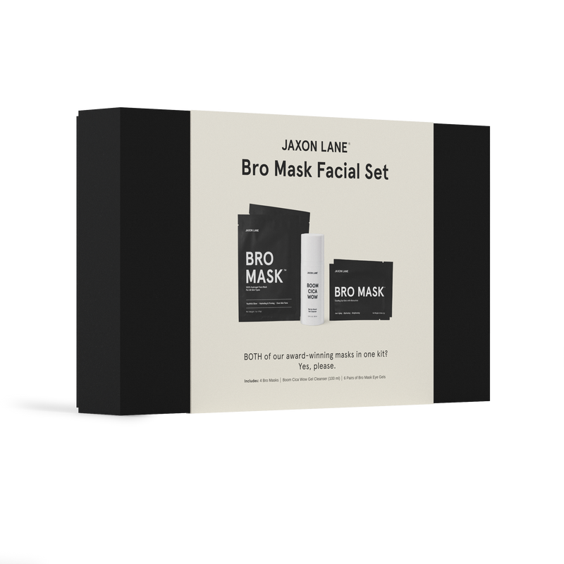 JAXON LANE Bro Mask Facial Set - Ready, Set, Glow Gift Box