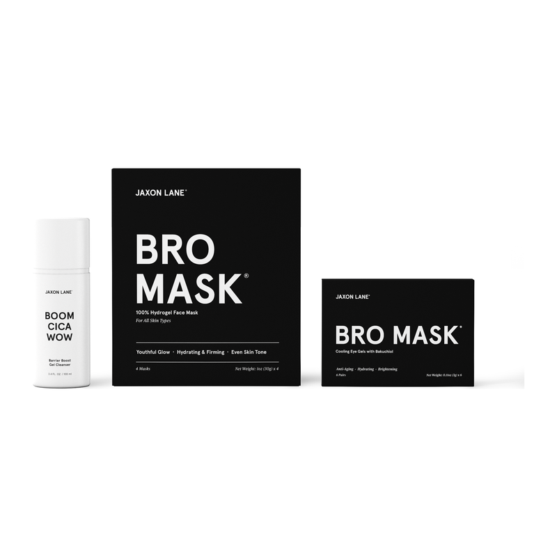 JAXON LANE Bro Mask Facial Set - Ready, Set, Glow Gift Box