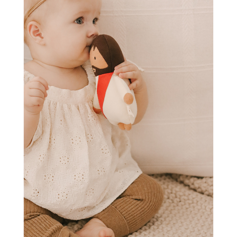 Be A Heart Jesus Plush Rattle Doll Dolls