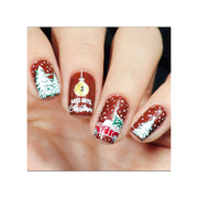 UberChic Beauty Jingle All The Way, (Christmas-05) Stamping Plate