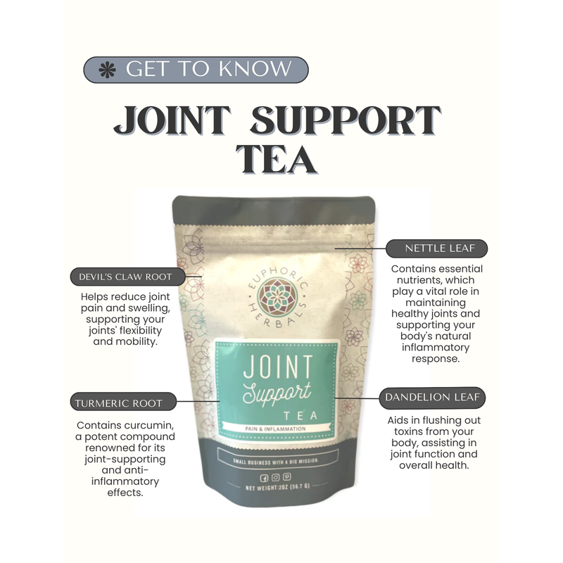 Euphoric Herbals Joint Support Tea Herbal Tea