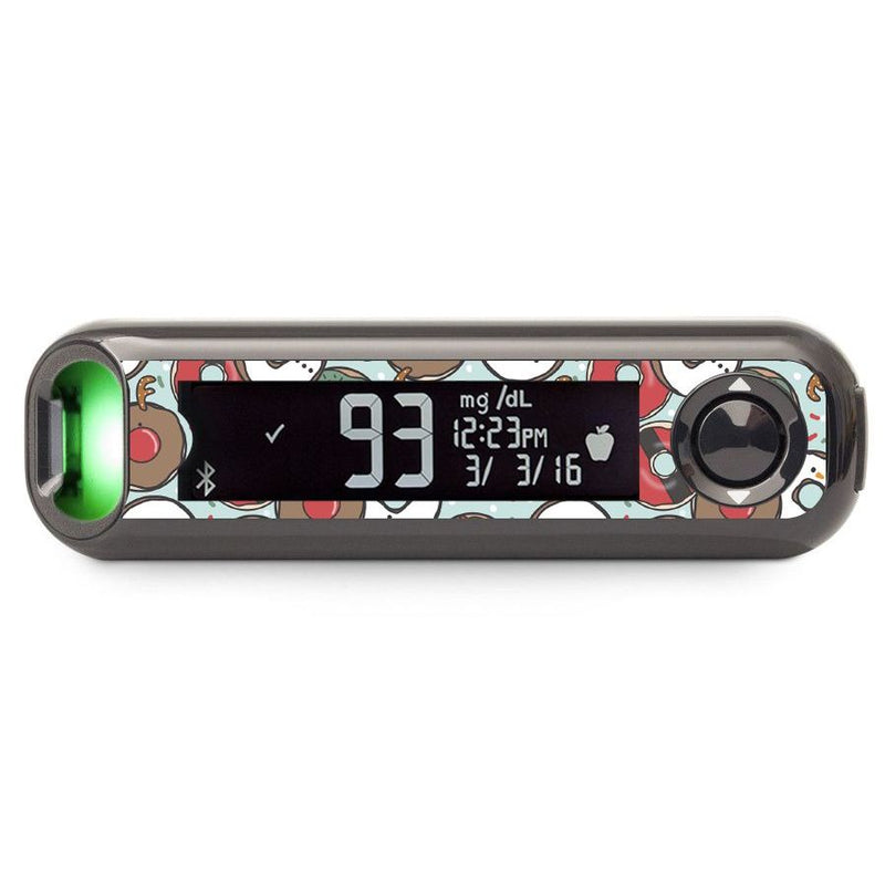 Peelz Jolly Donuts Bayer Contour© Next One Glucometer Peelz/Stickers