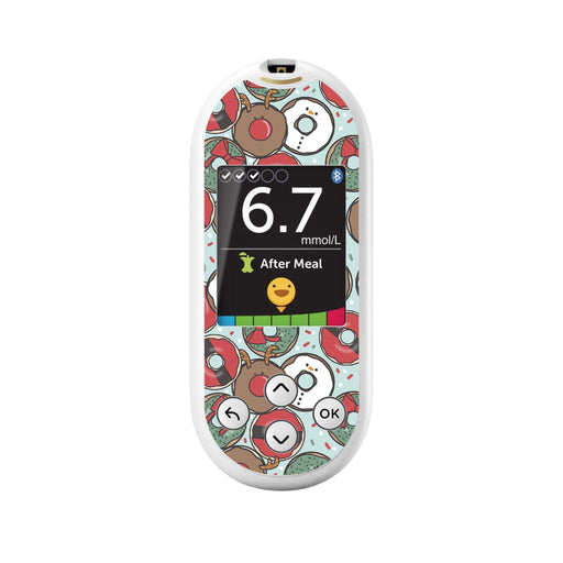 Peelz Jolly Donuts for OneTouch Verio Reflect Glucometer Peelz/Stickers