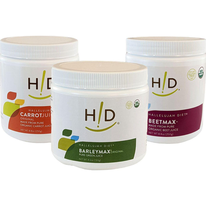 Hallelujah Diet Juice On The Go Kit Dehydrated Juice Powder