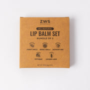 ZeroWasteStore.com All Natural Lip Balm Goldenrod Organic Almond Vanilla,Organic Orange Vanilla,Organic Raspberry Mint,Vegan Peppermint,Vegan Lavender Lemon,Lip Balm Set - Bundle of 5,Organic Trio,Vegan Duo