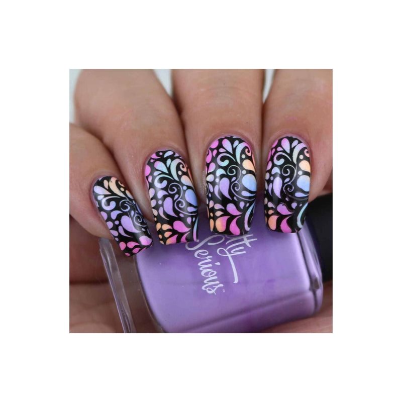 UberChic Beauty Just for CLAWS Collection-01 Stamping Plate