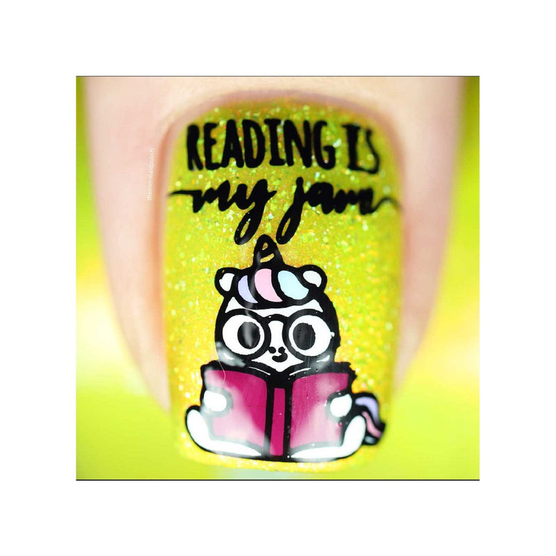 UberChic Beauty Just One More Chapter Stamping Plate