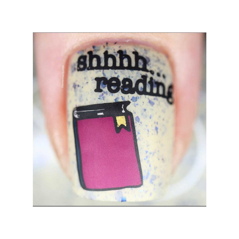 UberChic Beauty Just One More Chapter Stamping Plate