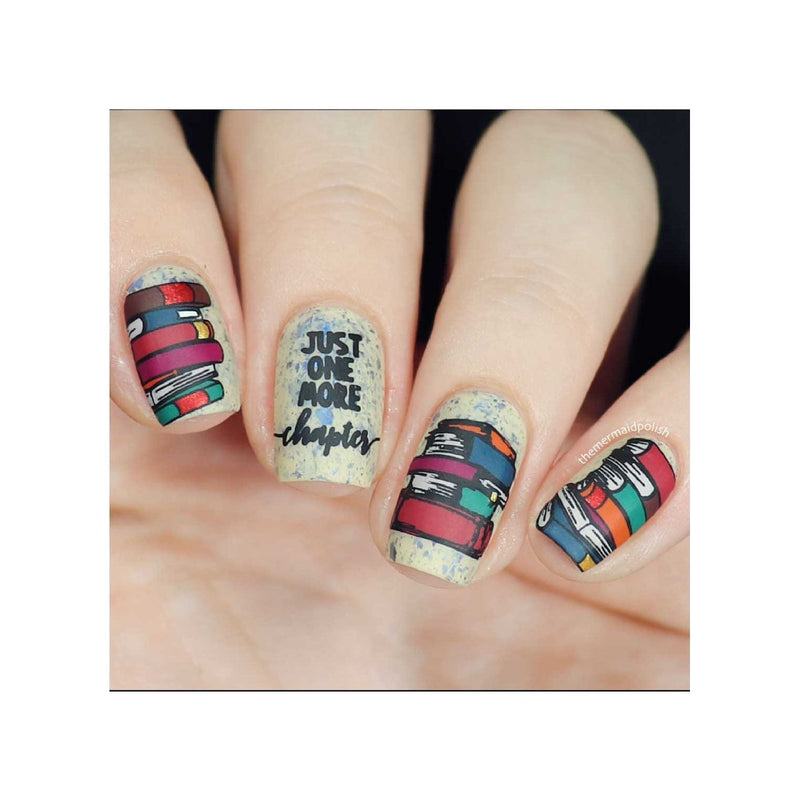 UberChic Beauty Just One More Chapter Stamping Plate