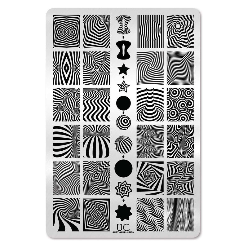 UberChic Beauty Just An Illusion Stamping Plate
