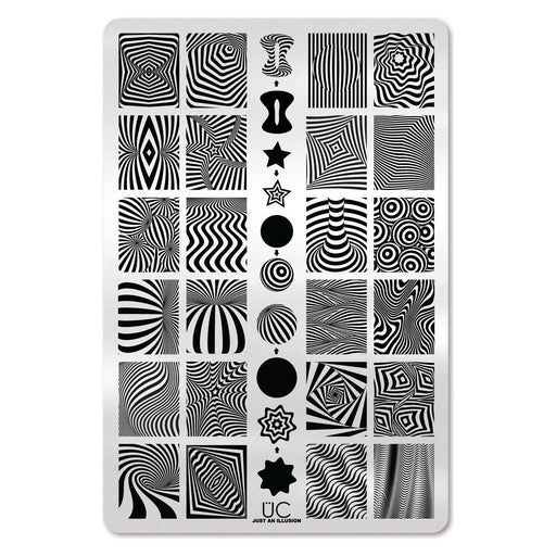 UberChic Beauty Just An Illusion Stamping Plate
