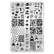 UberChic Beauty Just Beachy Stamping Plate