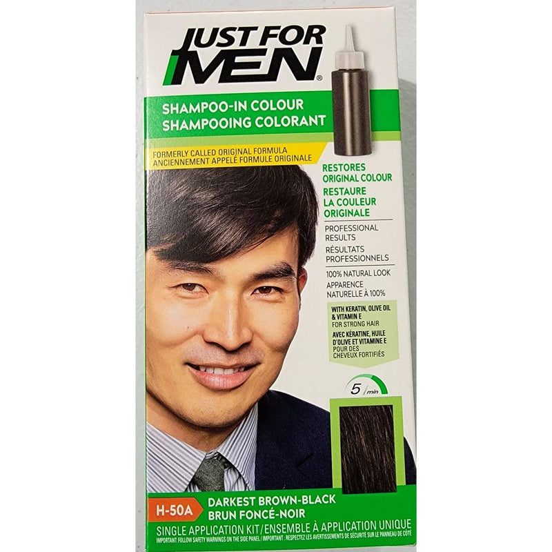 Mill's Beauty Supply Just for Men Original Formula Darkest Brown - Black Hair Dye