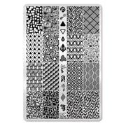 UberChic Beauty Just for CLAWS Collection-01 Stamping Plate