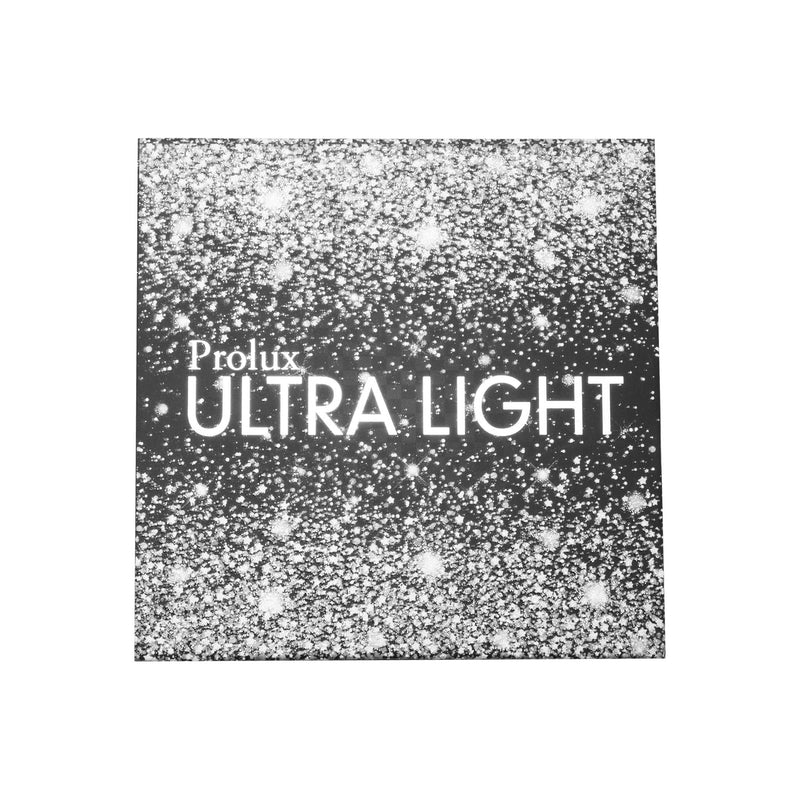 Prolux Cosmetics Ultra Light Pressed Glitter Palette glitter
