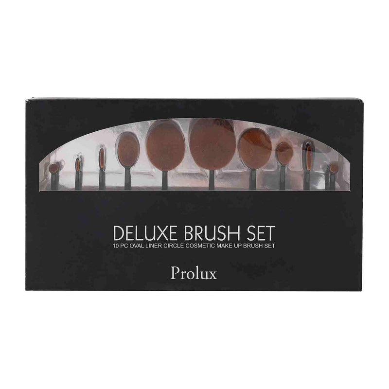 Prolux Cosmetics Oval Deluxe Brush Set