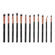 Prolux Cosmetics Deluxe 12 Piece Eye Makeup Brush Set BRUSH SET