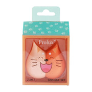 Prolux Cosmetics 2 in 1 Cat Sponge Set