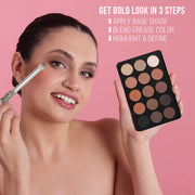 Prolux Cosmetics Prolux 15-Shade Eyeshadow Palette EYESHADOW