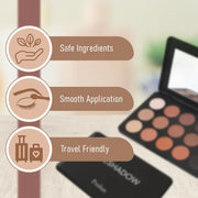 Prolux Cosmetics Prolux 15-Shade Eyeshadow Palette EYESHADOW