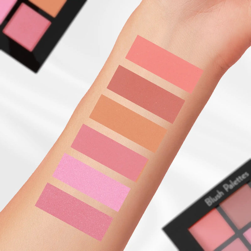 Prolux Cosmetics Blush Palette | Blush Colour Palette Blush