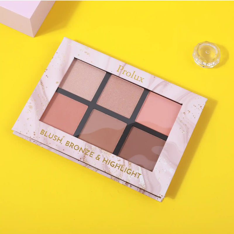Prolux Cosmetics Blush Bronze Highlight Palette HIGHLIGHT