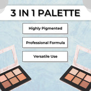 Prolux Cosmetics Blush Bronze Highlight Palette HIGHLIGHT