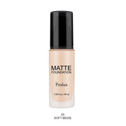 Prolux Cosmetics Lightweight Matte Foundation face foundation Light Gray 5 Soft Beige