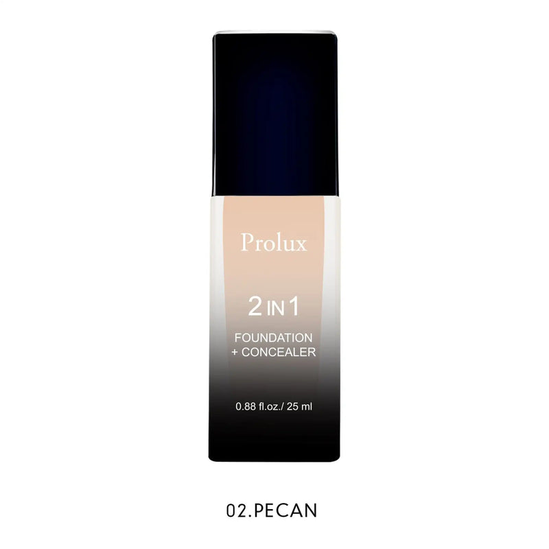 Prolux Cosmetics 2 in 1 Foundation and Concealer face foundation